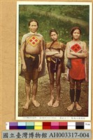 藏品(臺灣原住民風俗明信片：泰雅族人)的圖片